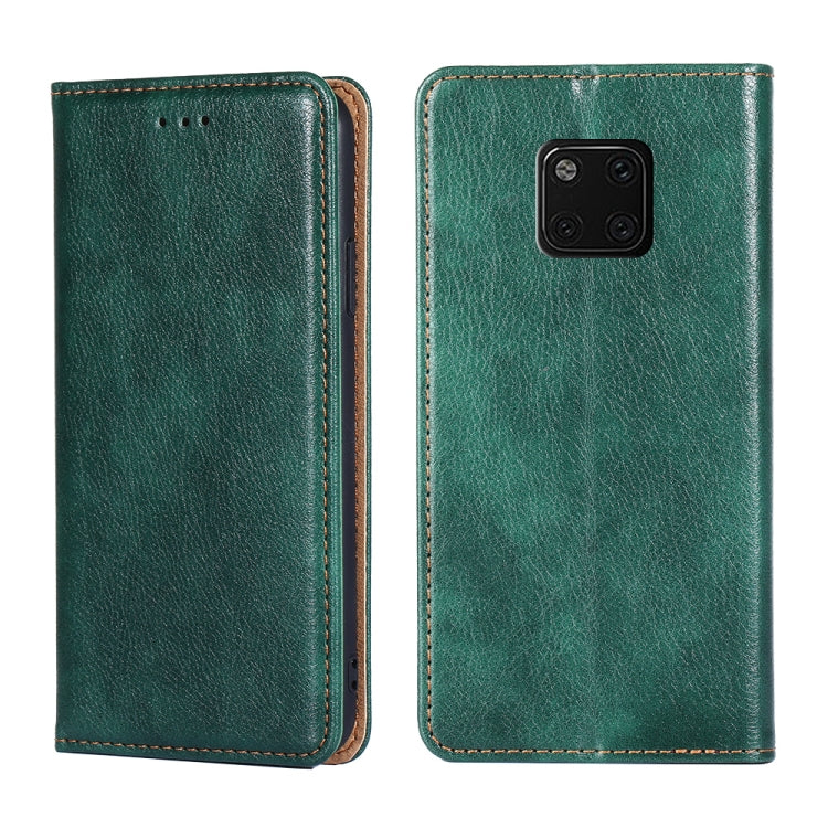 PU + TPU Gloss Oil Solid Color Magnetic Horizontal Flip Leather Case with Holder & Card Slot & Wallet, For Huawei P smart 2020, For Huawei P40, For Huawei P40 Pro, For Huawei P40 lite 5G, For Huawei Mate 30, For Huawei Mate 30 Pro, For Huawei Mate 30 L...