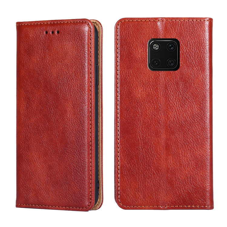 PU + TPU Gloss Oil Solid Color Magnetic Horizontal Flip Leather Case with Holder & Card Slot & Wallet, For Huawei P smart 2020, For Huawei P40, For Huawei P40 Pro, For Huawei P40 lite 5G, For Huawei Mate 30, For Huawei Mate 30 Pro, For Huawei Mate 30 L...