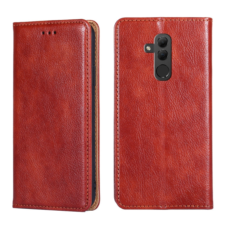 PU + TPU Gloss Oil Solid Color Magnetic Horizontal Flip Leather Case with Holder & Card Slot & Wallet, For Huawei P smart 2020, For Huawei P40, For Huawei P40 Pro, For Huawei P40 lite 5G, For Huawei Mate 30, For Huawei Mate 30 Pro, For Huawei Mate 30 L...