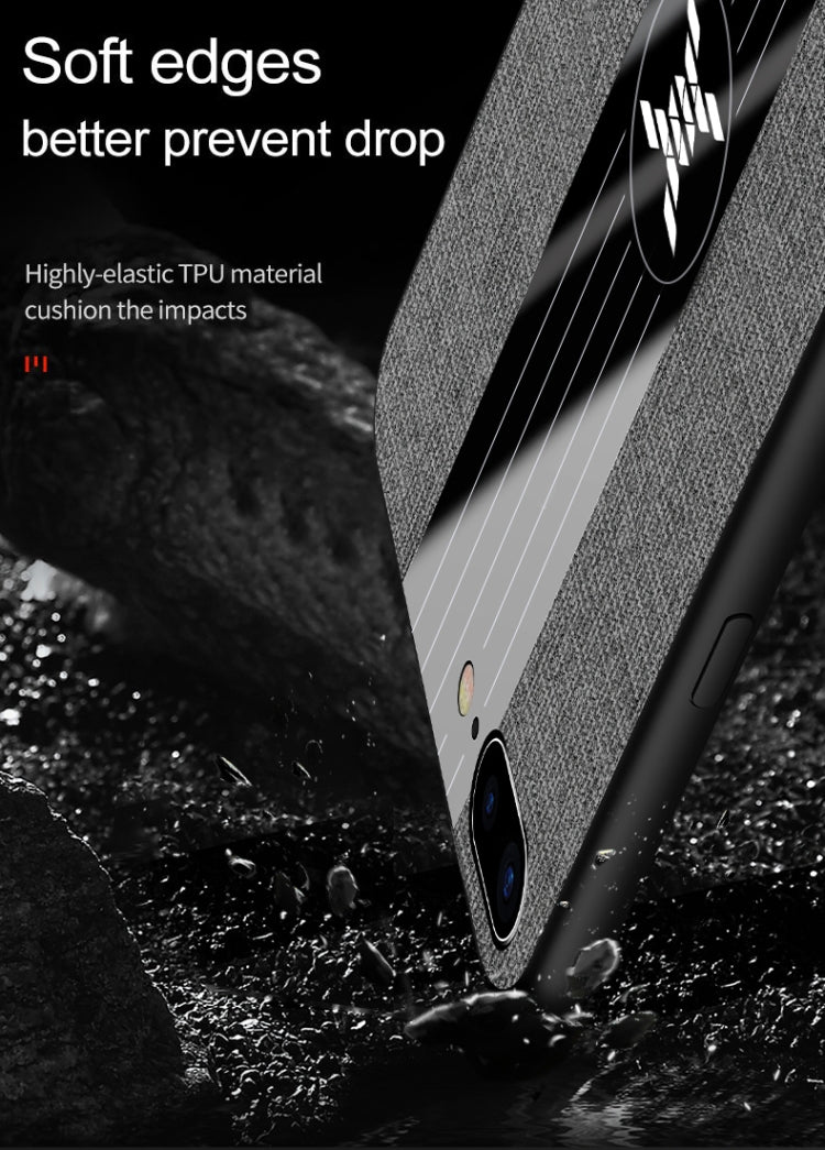XINLI Stitching Cloth Textue Shockproof TPU Protective Case, For iPhone SE 2022 / SE 2020 & 8 & 7, For iPhone 8 Plus & 7 Plus, For iPhone XR, For iPhone X / XS, For iPhone XS Max, For iPhone 6 & 6s, For iPhone 6 Plus & 6s Plus