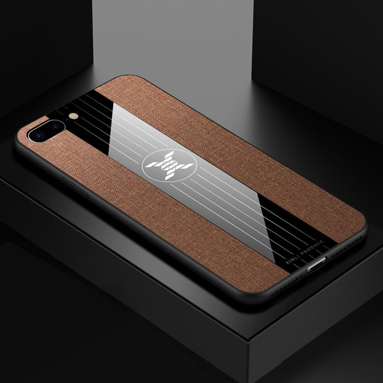 XINLI Stitching Cloth Textue Shockproof TPU Protective Case, For iPhone SE 2022 / SE 2020 & 8 & 7, For iPhone 8 Plus & 7 Plus, For iPhone XR, For iPhone X / XS, For iPhone XS Max, For iPhone 6 & 6s, For iPhone 6 Plus & 6s Plus