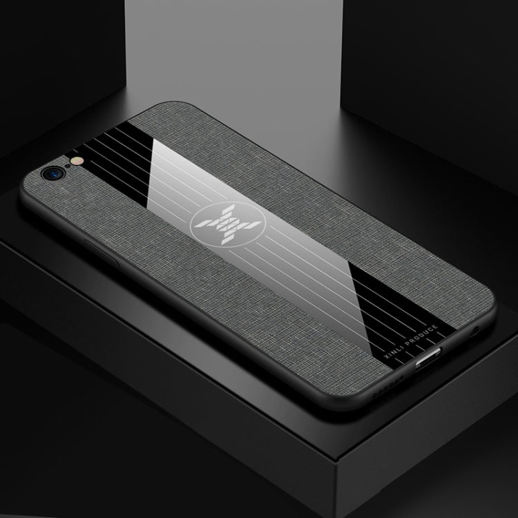XINLI Stitching Cloth Textue Shockproof TPU Protective Case, For iPhone SE 2022 / SE 2020 & 8 & 7, For iPhone 8 Plus & 7 Plus, For iPhone XR, For iPhone X / XS, For iPhone XS Max, For iPhone 6 & 6s, For iPhone 6 Plus & 6s Plus