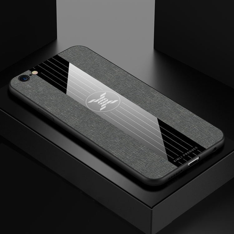 XINLI Stitching Cloth Textue Shockproof TPU Protective Case, For iPhone SE 2022 / SE 2020 & 8 & 7, For iPhone 8 Plus & 7 Plus, For iPhone XR, For iPhone X / XS, For iPhone XS Max, For iPhone 6 & 6s, For iPhone 6 Plus & 6s Plus