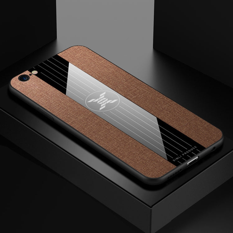 XINLI Stitching Cloth Textue Shockproof TPU Protective Case, For iPhone SE 2022 / SE 2020 & 8 & 7, For iPhone 8 Plus & 7 Plus, For iPhone XR, For iPhone X / XS, For iPhone XS Max, For iPhone 6 & 6s, For iPhone 6 Plus & 6s Plus