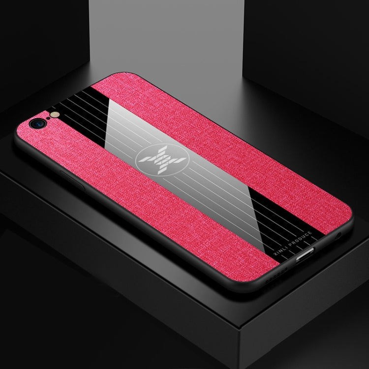 XINLI Stitching Cloth Textue Shockproof TPU Protective Case, For iPhone SE 2022 / SE 2020 & 8 & 7, For iPhone 8 Plus & 7 Plus, For iPhone XR, For iPhone X / XS, For iPhone XS Max, For iPhone 6 & 6s, For iPhone 6 Plus & 6s Plus