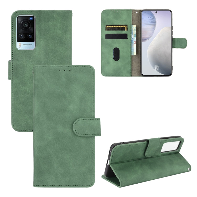 Solid Color Skin Feel Magnetic Buckle Horizontal Flip Calf Texture PU Leather Case with Holder & Card Slots & Wallet, For vivo X60 5G, For Nokia 5.4, For Xiaomi Mi 11, For UMIDIGI A7S