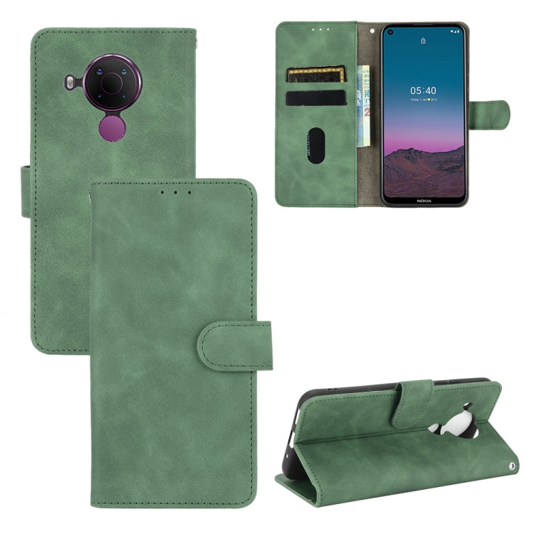 Solid Color Skin Feel Magnetic Buckle Horizontal Flip Calf Texture PU Leather Case with Holder & Card Slots & Wallet, For vivo X60 5G, For Nokia 5.4, For Xiaomi Mi 11, For UMIDIGI A7S