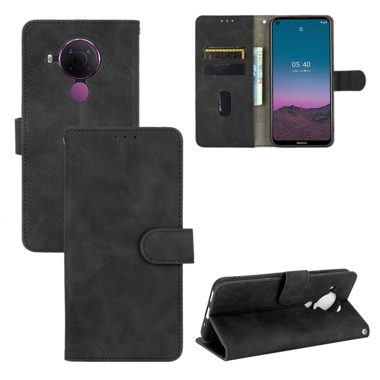 Solid Color Skin Feel Magnetic Buckle Horizontal Flip Calf Texture PU Leather Case with Holder & Card Slots & Wallet, For vivo X60 5G, For Nokia 5.4, For Xiaomi Mi 11, For UMIDIGI A7S
