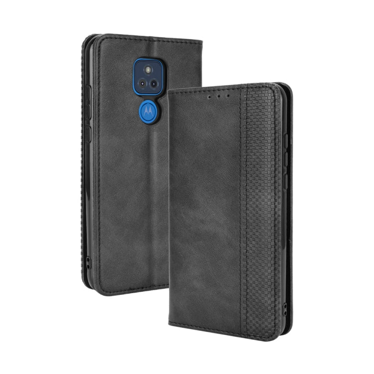 Magnetic Buckle Retro Crazy Horse Texture Horizontal Flip Leather Case with Holder & Card Slots & Photo Frame, For Motorola Moto G Play (2021), For Motorola Moto G Power (2021), For Motorola Moto G Stylus (2021)�����������������������������������������...