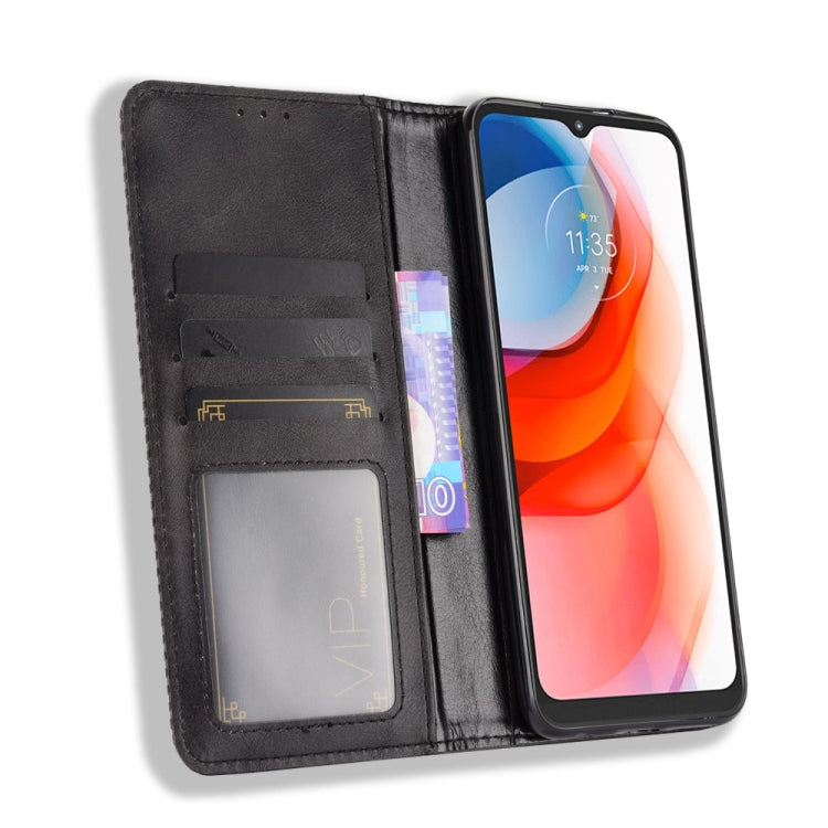 Magnetic Buckle Retro Crazy Horse Texture Horizontal Flip Leather Case with Holder & Card Slots & Photo Frame, For Motorola Moto G Play (2021), For Motorola Moto G Power (2021), For Motorola Moto G Stylus (2021)�����������������������������������������...