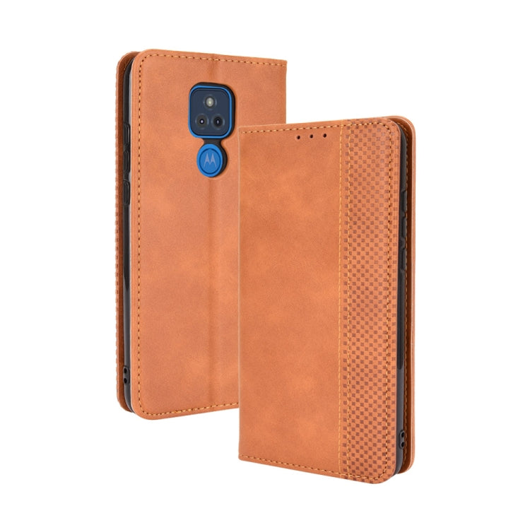 Magnetic Buckle Retro Crazy Horse Texture Horizontal Flip Leather Case with Holder & Card Slots & Photo Frame, For Motorola Moto G Play (2021), For Motorola Moto G Power (2021), For Motorola Moto G Stylus (2021)�����������������������������������������...