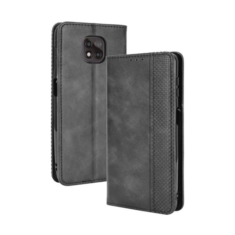 Magnetic Buckle Retro Crazy Horse Texture Horizontal Flip Leather Case with Holder & Card Slots & Photo Frame, For Motorola Moto G Play (2021), For Motorola Moto G Power (2021), For Motorola Moto G Stylus (2021)�����������������������������������������...