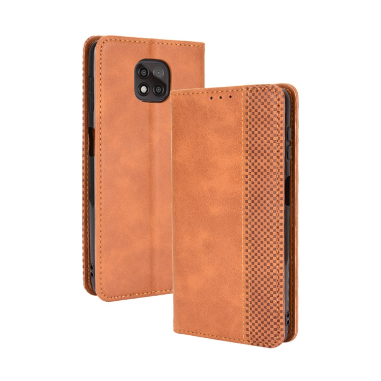 Magnetic Buckle Retro Crazy Horse Texture Horizontal Flip Leather Case with Holder & Card Slots & Photo Frame, For Motorola Moto G Play (2021), For Motorola Moto G Power (2021), For Motorola Moto G Stylus (2021)�����������������������������������������...