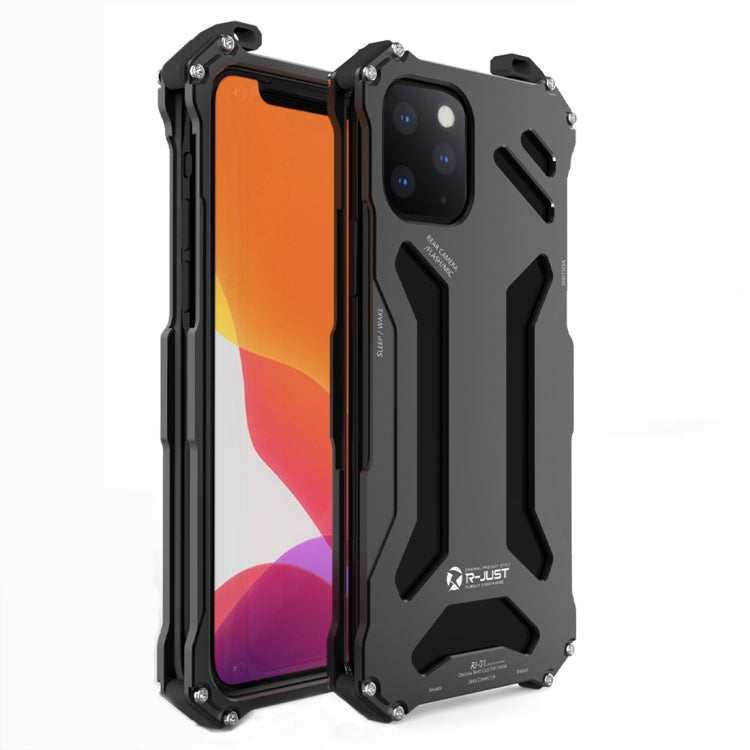 R-JUST Shockproof Dustproof Armor Metal Protective Case, For iPhone 11 Pro, For iPhone 11