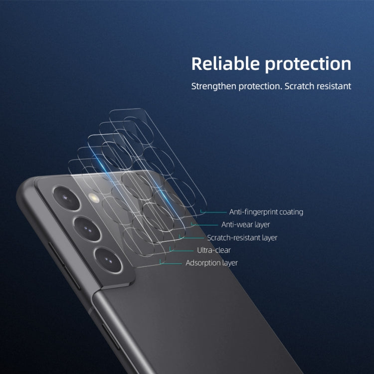 NILLKIN InvisiFilm Series Back Camera Lens Film, For Samsung Galaxy S21 5G, For Samsung Galaxy S21+ 5G