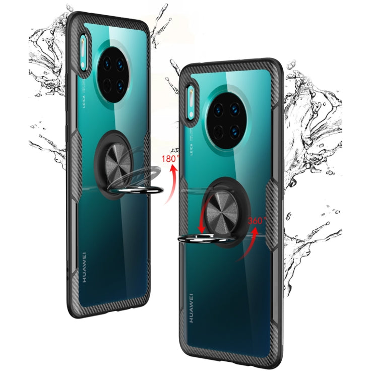 Shockproof TPU + Acrylic Protective Case with Metal Ring Holder, For Huawei Mate 30, For Huawei Mate 30 Pro, For Xiaomi Redmi Note 8
