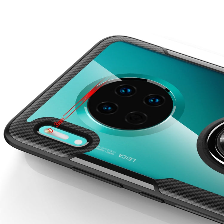 Shockproof TPU + Acrylic Protective Case with Metal Ring Holder, For Huawei Mate 30, For Huawei Mate 30 Pro, For Xiaomi Redmi Note 8