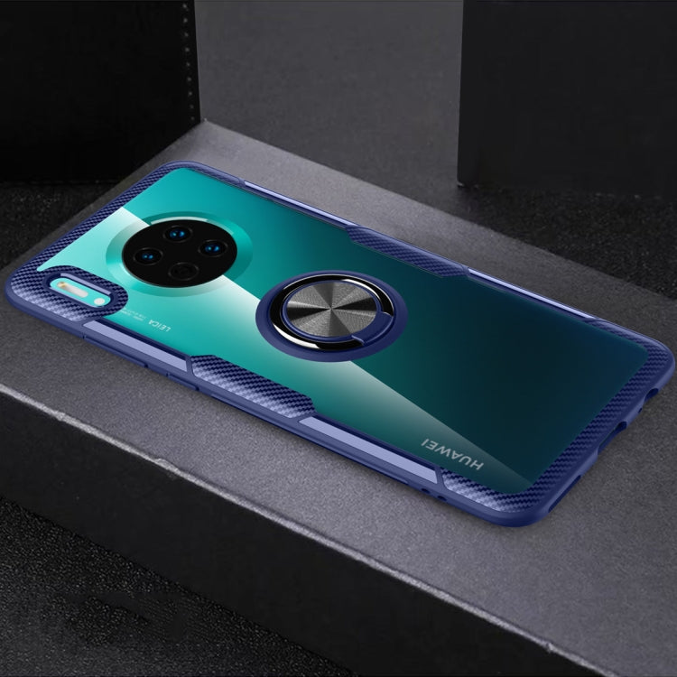 Shockproof TPU + Acrylic Protective Case with Metal Ring Holder, For Huawei Mate 30, For Huawei Mate 30 Pro, For Xiaomi Redmi Note 8
