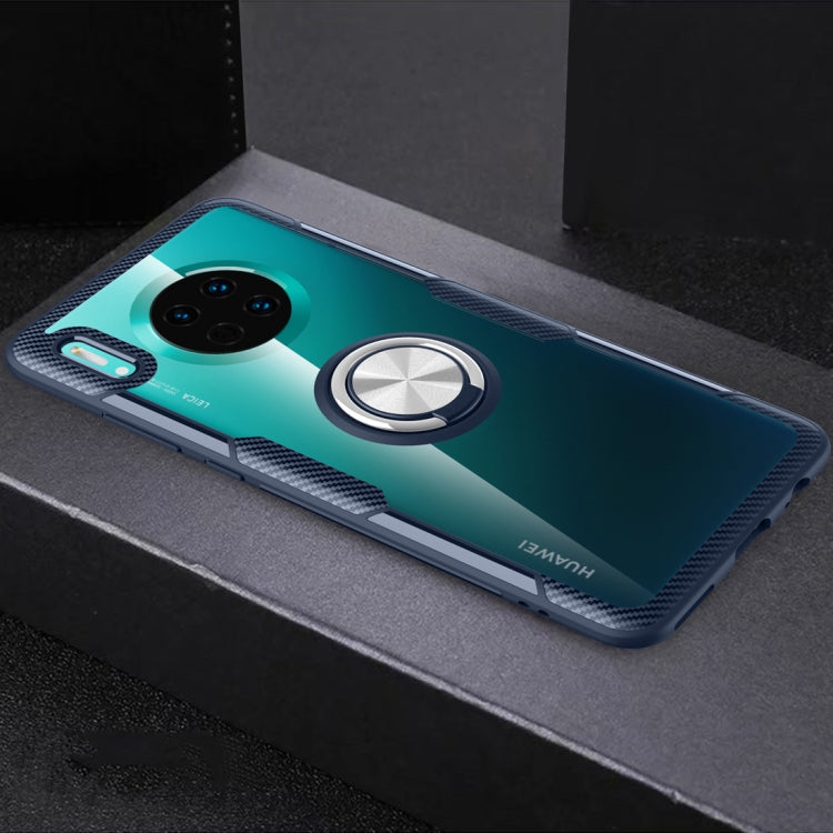 Shockproof TPU + Acrylic Protective Case with Metal Ring Holder, For Huawei Mate 30, For Huawei Mate 30 Pro, For Xiaomi Redmi Note 8
