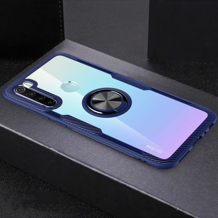 Shockproof TPU + Acrylic Protective Case with Metal Ring Holder, For Huawei Mate 30, For Huawei Mate 30 Pro, For Xiaomi Redmi Note 8