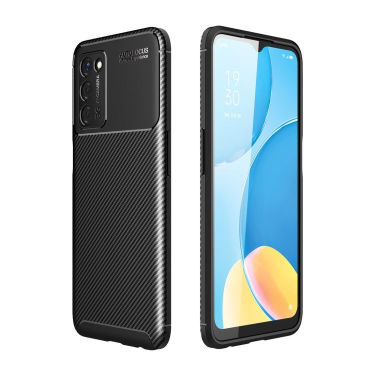 Carbon Fiber Texture Shockproof TPU Case, For OPPO A55 5G, For Motorola Moto G Stylus (2021), For Samsung Galaxy A02