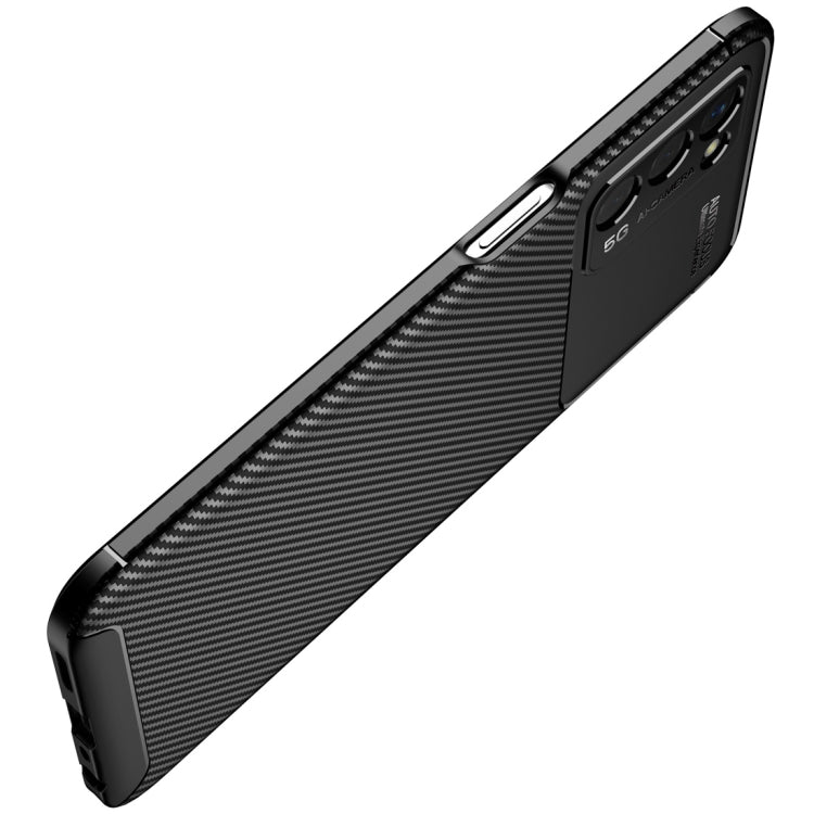 Carbon Fiber Texture Shockproof TPU Case, For OPPO A55 5G, For Motorola Moto G Stylus (2021), For Samsung Galaxy A02