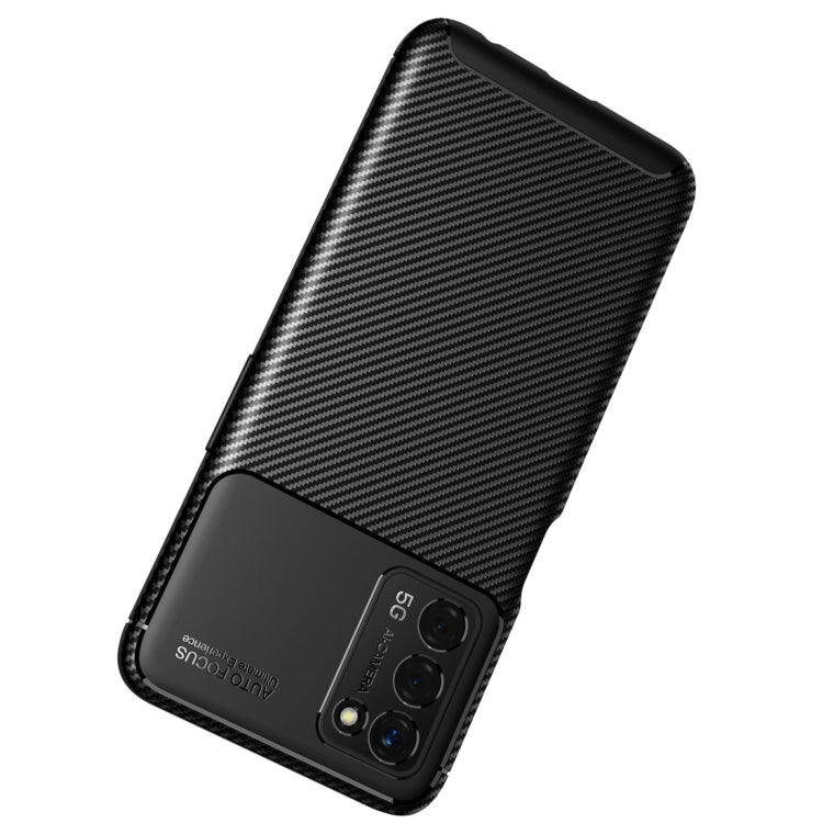 Carbon Fiber Texture Shockproof TPU Case, For OPPO A55 5G, For Motorola Moto G Stylus (2021), For Samsung Galaxy A02