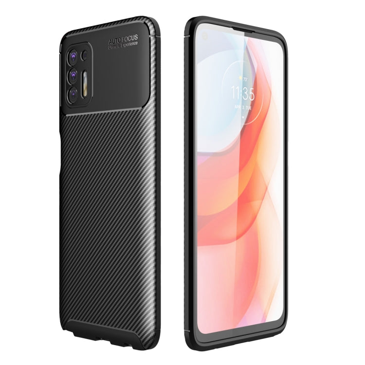 Carbon Fiber Texture Shockproof TPU Case, For OPPO A55 5G, For Motorola Moto G Stylus (2021), For Samsung Galaxy A02