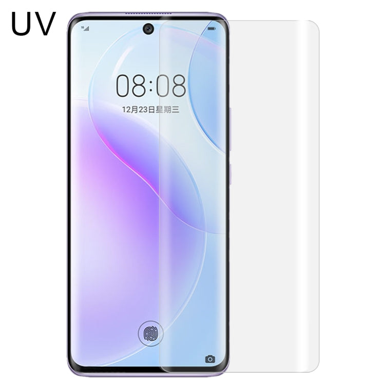 UV Liquid Curved Full Glue Tempered Glass, For Huawei nova 8 5G / nova 9, For Huawei nova 8 Pro 5G / nova 9 Pro