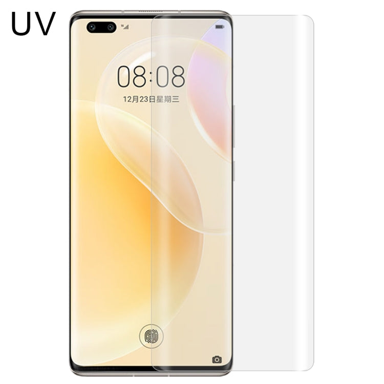 UV Liquid Curved Full Glue Tempered Glass, For Huawei nova 8 5G / nova 9, For Huawei nova 8 Pro 5G / nova 9 Pro