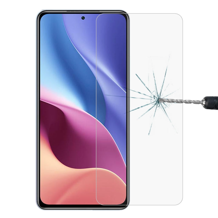 0.26mm 9H Surface Hardness 2.5D Explosion-proof Tempered Glass Non-full Screen Film, For Xiaomi Redmi K40 Pro (1 PCS), For OPPO A55 5G (1 PCS), For Samsung Galaxy A02 (1 PCS)