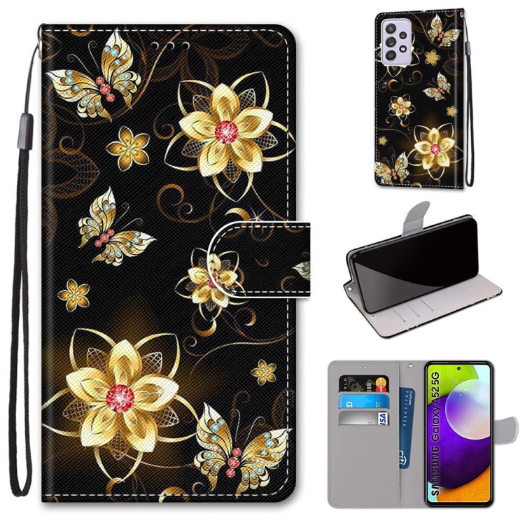 Coloured Drawing Cross Texture Horizontal Flip PU Leather Case with Holder & Card Slots & Wallet & Lanyard, For Samsung Galaxy A52 5G / 4G, For Samsung Galaxy A72 5G / 4G, For Huawei Mate 40 Pro, For Huawei P Smart 2021 / Y7a