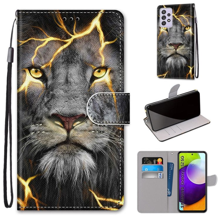 Coloured Drawing Cross Texture Horizontal Flip PU Leather Case with Holder & Card Slots & Wallet & Lanyard, For Samsung Galaxy A52 5G / 4G, For Samsung Galaxy A72 5G / 4G, For Huawei Mate 40 Pro, For Huawei P Smart 2021 / Y7a
