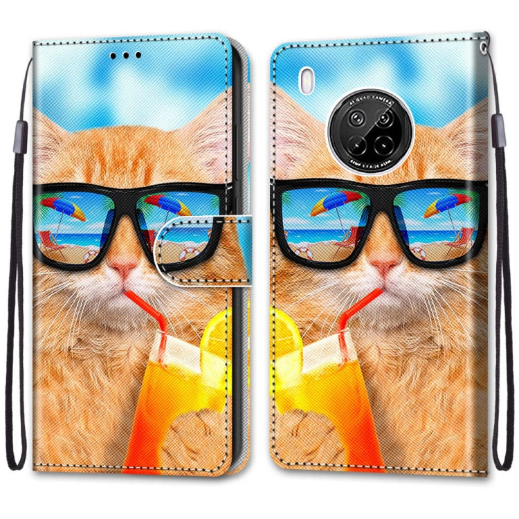 Coloured Drawing Cross Texture Horizontal Flip PU Leather Case with Holder & Card Slots & Wallet & Lanyard, For Huawei Y9a, For Honor 10X Lite, For LG Stylo 7 5G, For Motorola Moto E7