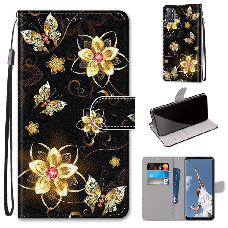 Coloured Drawing Cross Texture Horizontal Flip PU Leather Case with Holder & Card Slots & Wallet & Lanyard, For Motorola Moto G 5G, For Motorola Moto G 5G Plus, For OPPO A52 / A92 / A72, For Alcatel 1L (2021)