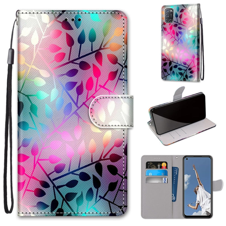 Coloured Drawing Cross Texture Horizontal Flip PU Leather Case with Holder & Card Slots & Wallet & Lanyard, For Motorola Moto G 5G, For Motorola Moto G 5G Plus, For OPPO A52 / A92 / A72, For Alcatel 1L (2021)