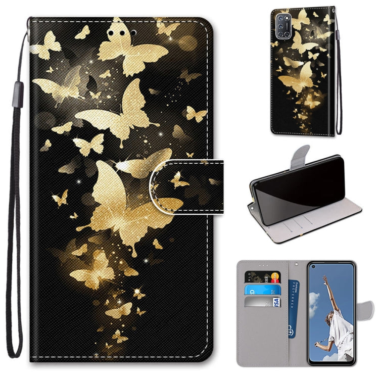 Coloured Drawing Cross Texture Horizontal Flip PU Leather Case with Holder & Card Slots & Wallet & Lanyard, For Motorola Moto G 5G, For Motorola Moto G 5G Plus, For OPPO A52 / A92 / A72, For Alcatel 1L (2021)