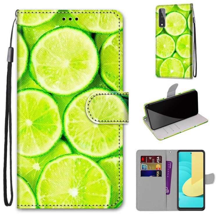 Coloured Drawing Cross Texture Horizontal Flip PU Leather Case with Holder & Card Slots & Wallet & Lanyard, For Motorola Moto G8 Power, For Motorola Moto G 5G Plus, For Huawei Mate 40 Pro, For LG Stylo 7 5G