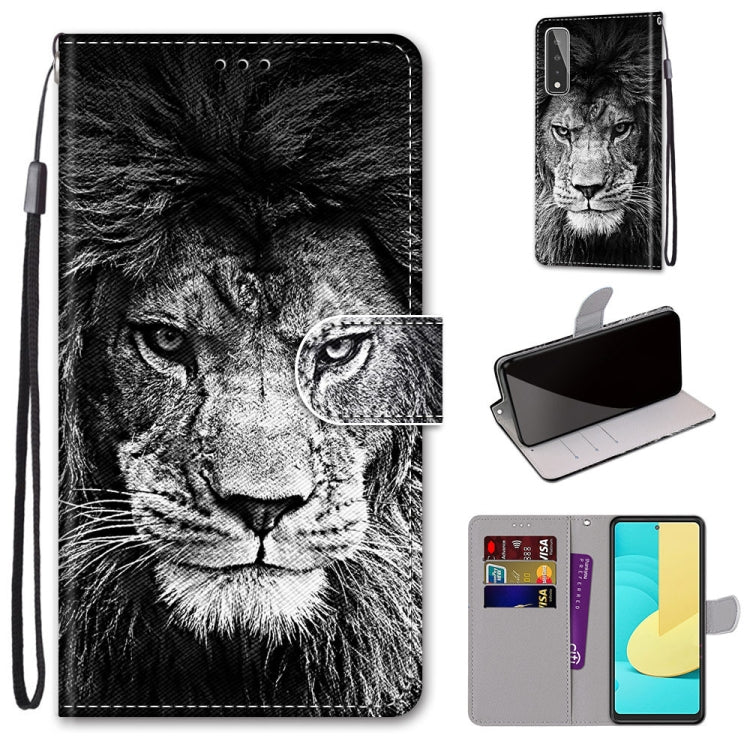 Coloured Drawing Cross Texture Horizontal Flip PU Leather Case with Holder & Card Slots & Wallet & Lanyard, For Motorola Moto G8 Power, For Motorola Moto G 5G Plus, For Huawei Mate 40 Pro, For LG Stylo 7 5G