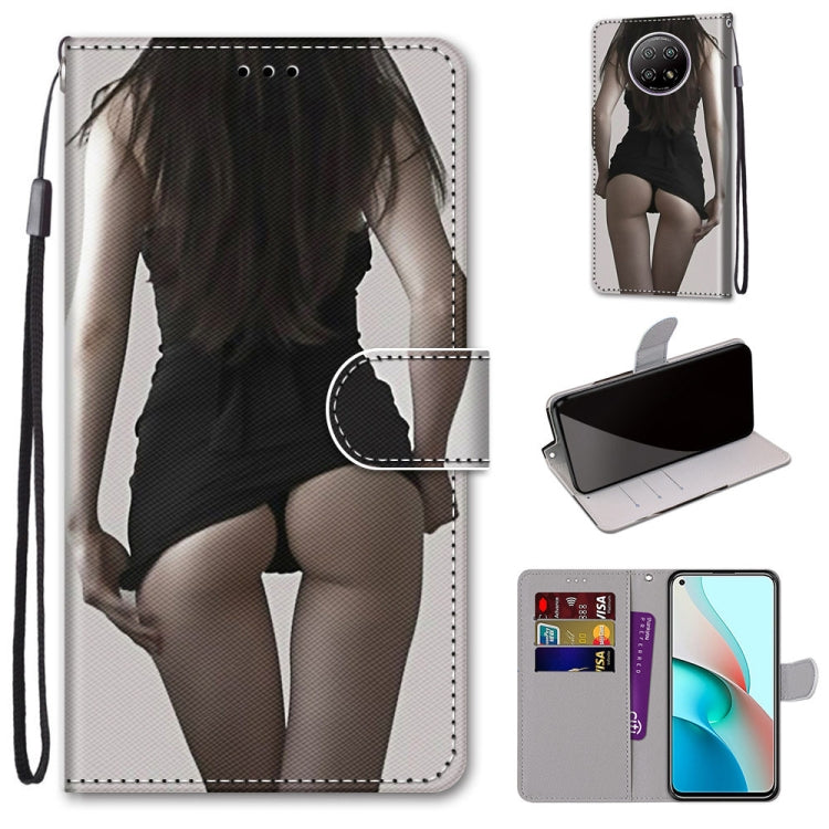Coloured Drawing Cross Texture Horizontal Flip PU Leather Case with Holder & Card Slots & Wallet & Lanyard, For Samsung Galaxy A52 5G, For Samsung Galaxy A72 5G / 4G, For Xiaomi Poco M3, For Xiaomi Redmi Note 9 5G / Note 9T
