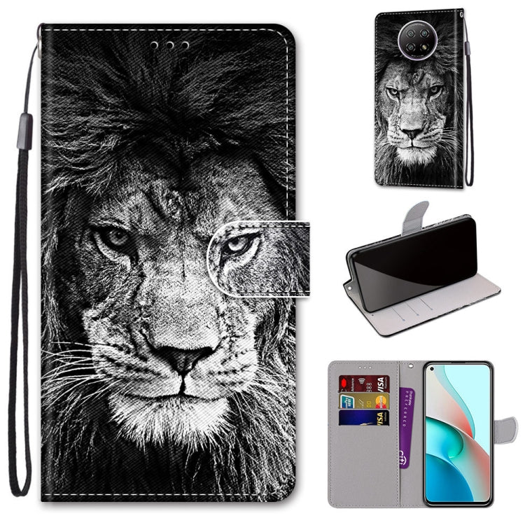 Coloured Drawing Cross Texture Horizontal Flip PU Leather Case with Holder & Card Slots & Wallet & Lanyard, For Samsung Galaxy A52 5G, For Samsung Galaxy A72 5G / 4G, For Xiaomi Poco M3, For Xiaomi Redmi Note 9 5G / Note 9T