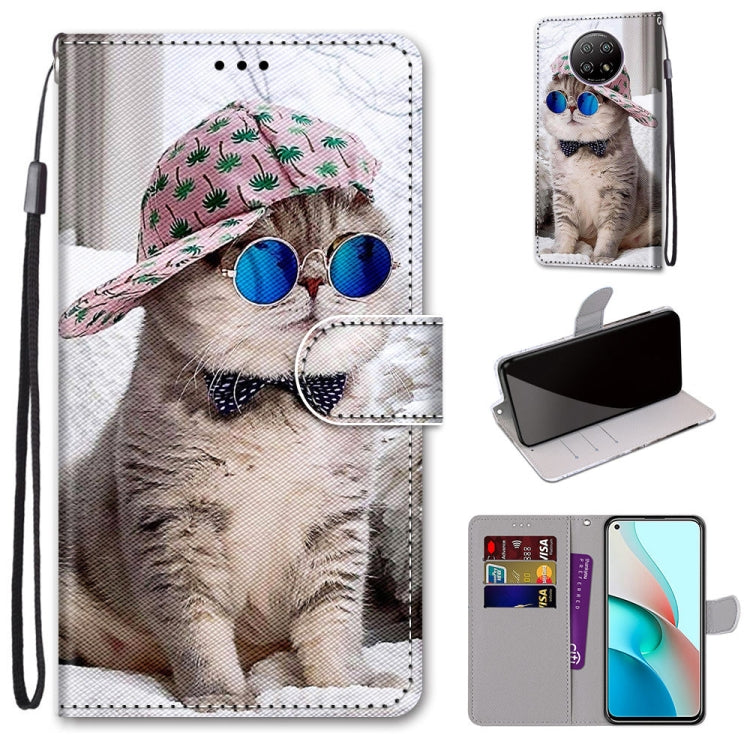 Coloured Drawing Cross Texture Horizontal Flip PU Leather Case with Holder & Card Slots & Wallet & Lanyard, For Samsung Galaxy A52 5G, For Samsung Galaxy A72 5G / 4G, For Xiaomi Poco M3, For Xiaomi Redmi Note 9 5G / Note 9T