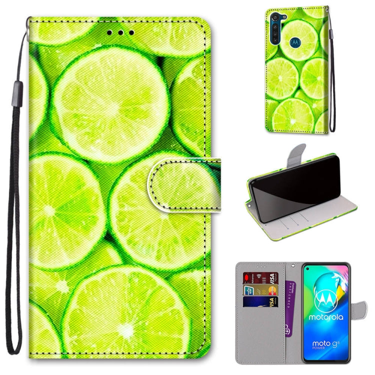 Coloured Drawing Cross Texture Horizontal Flip PU Leather Case with Holder & Card Slots & Wallet & Lanyard, For Motorola Moto G8 Power, For Motorola Moto G 5G Plus, For Huawei Mate 40 Pro, For LG Stylo 7 5G