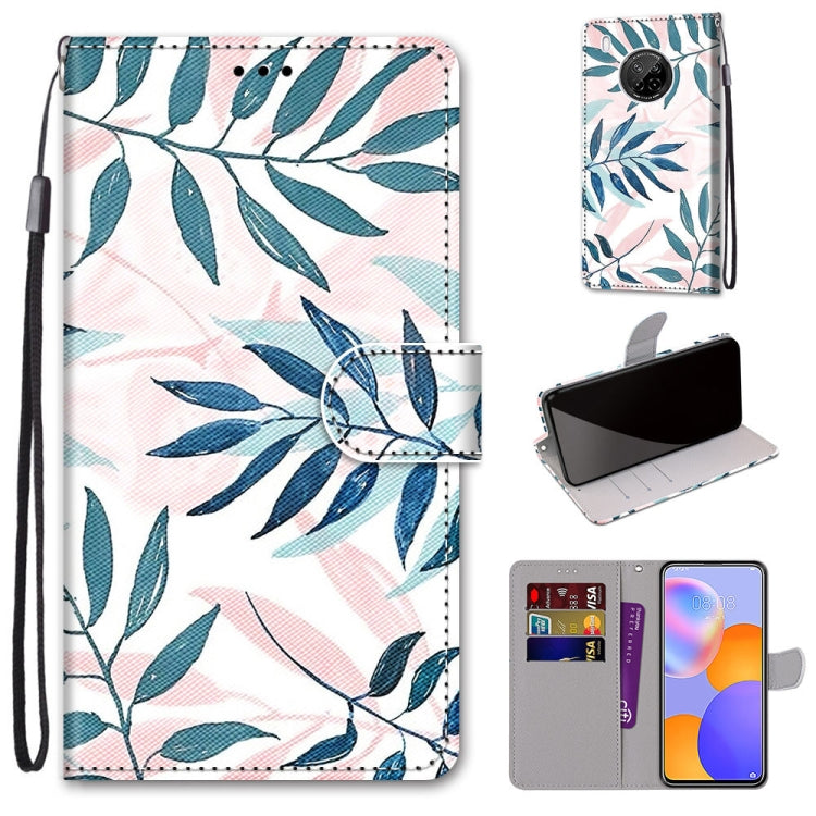 Coloured Drawing Cross Texture Horizontal Flip PU Leather Case with Holder & Card Slots & Wallet & Lanyard, For Huawei Y9a, For Honor 10X Lite, For Nokia 2.4, For Nokia 3.4