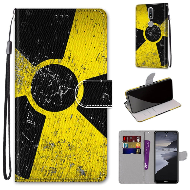 Coloured Drawing Cross Texture Horizontal Flip PU Leather Case with Holder & Card Slots & Wallet & Lanyard, For Huawei Y9a, For Honor 10X Lite, For Nokia 2.4, For Nokia 3.4