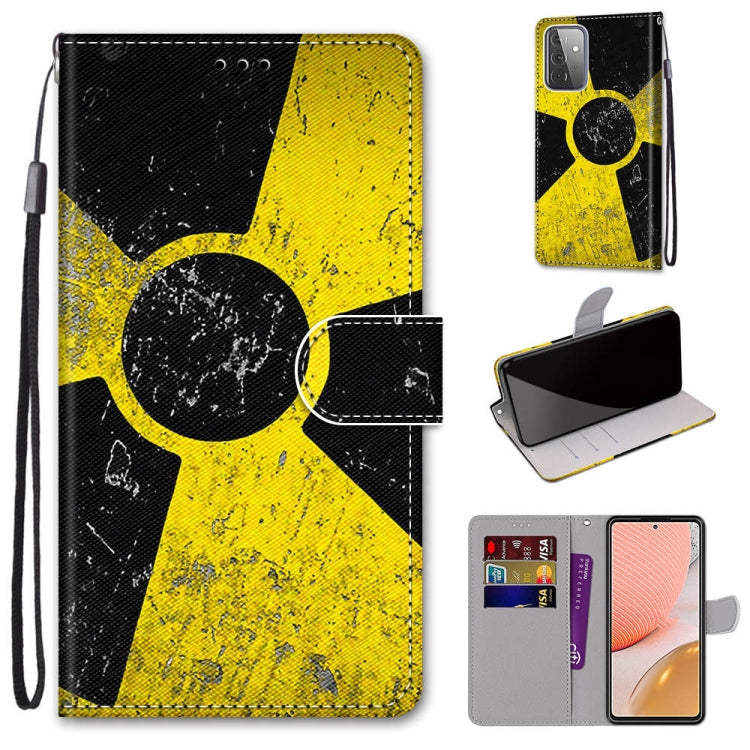 Coloured Drawing Cross Texture Horizontal Flip PU Leather Case with Holder & Card Slots & Wallet & Lanyard, For Samsung Galaxy A52 5G, For Samsung Galaxy A72 5G / 4G, For Xiaomi Poco M3, For Xiaomi Redmi Note 9 5G / Note 9T