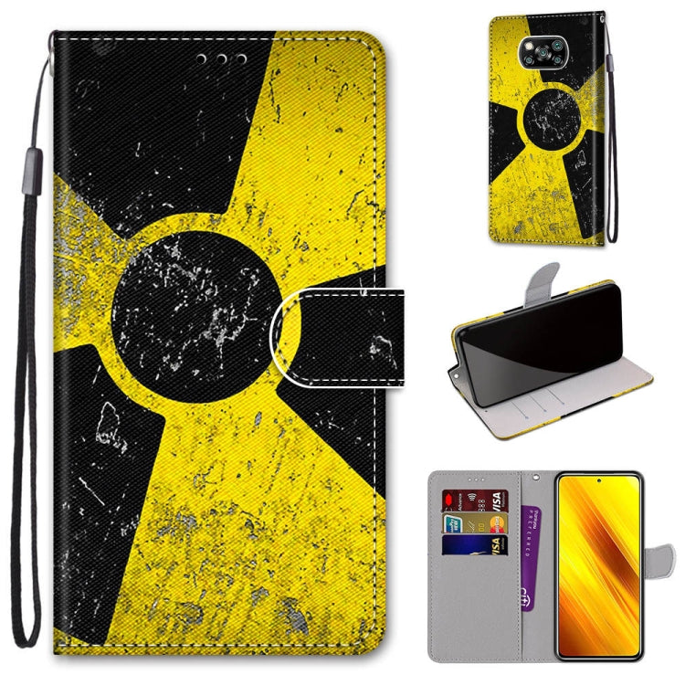 Coloured Drawing Cross Texture Horizontal Flip PU Leather Case with Holder & Card Slots & Wallet & Lanyard, For Xiaomi Poco X3 NPC, For Xiaomi Mi 10T Lite, For Xiaomi Mi 10T Pro / 10T / K30s