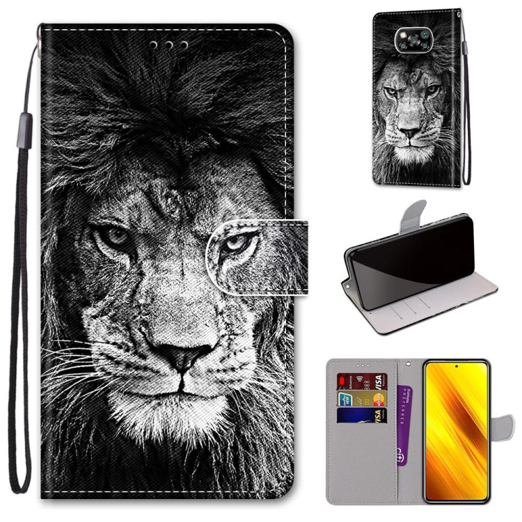 Coloured Drawing Cross Texture Horizontal Flip PU Leather Case with Holder & Card Slots & Wallet & Lanyard, For Xiaomi Poco X3 NPC, For Xiaomi Mi 10T Lite, For Xiaomi Mi 10T Pro / 10T / K30s