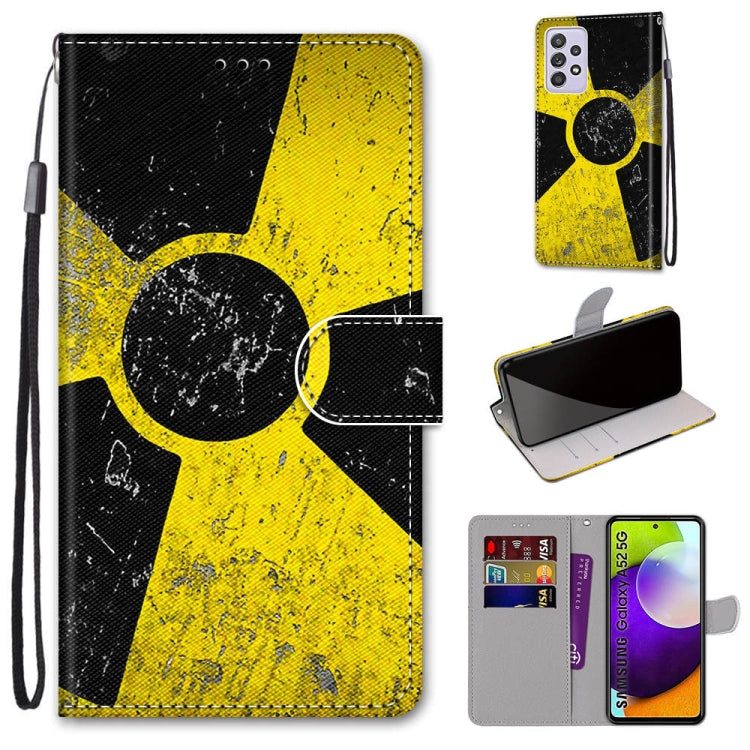 Coloured Drawing Cross Texture Horizontal Flip PU Leather Case with Holder & Card Slots & Wallet & Lanyard, For Samsung Galaxy A52 5G, For Samsung Galaxy A72 5G / 4G, For Xiaomi Poco M3, For Xiaomi Redmi Note 9 5G / Note 9T