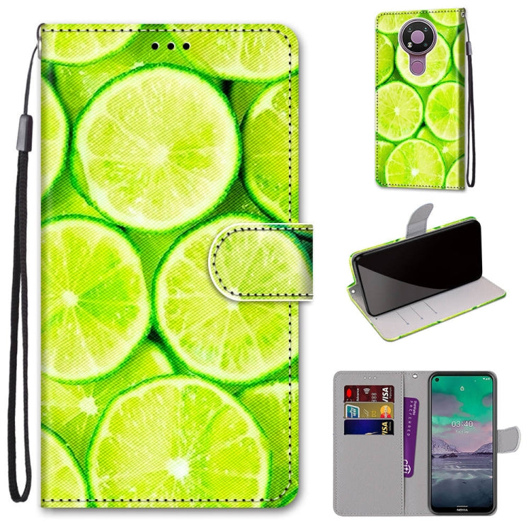 Coloured Drawing Cross Texture Horizontal Flip PU Leather Case with Holder & Card Slots & Wallet & Lanyard, For Huawei Y9a, For Honor 10X Lite, For Nokia 2.4, For Nokia 3.4